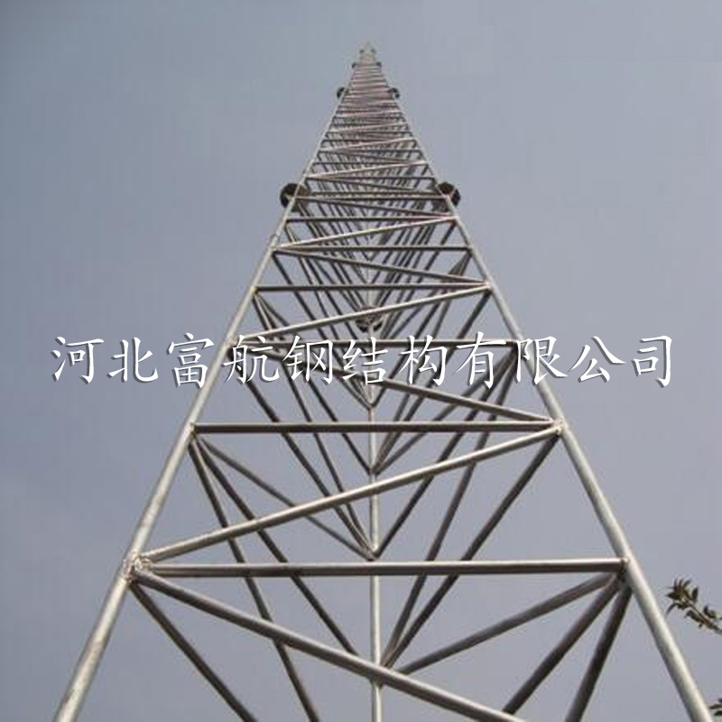 三柱圆钢避雷塔