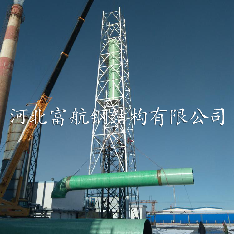 烟筒塔架安装