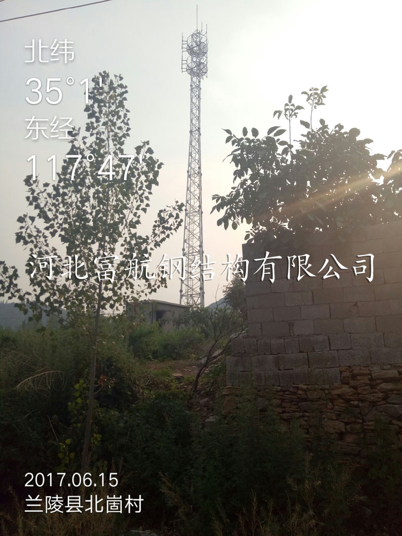 三柱钢管塔